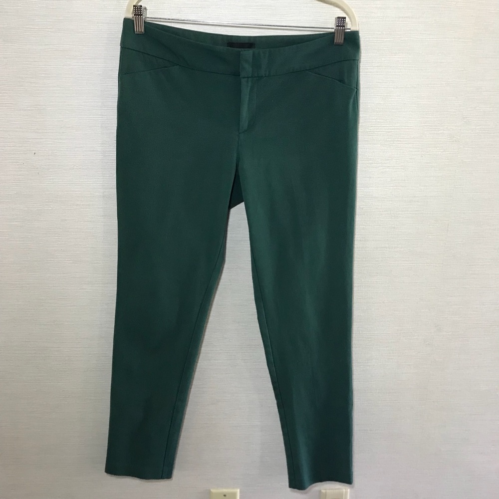 Cynthia Rowley Green Pixi Ankle Pants Sz 10
